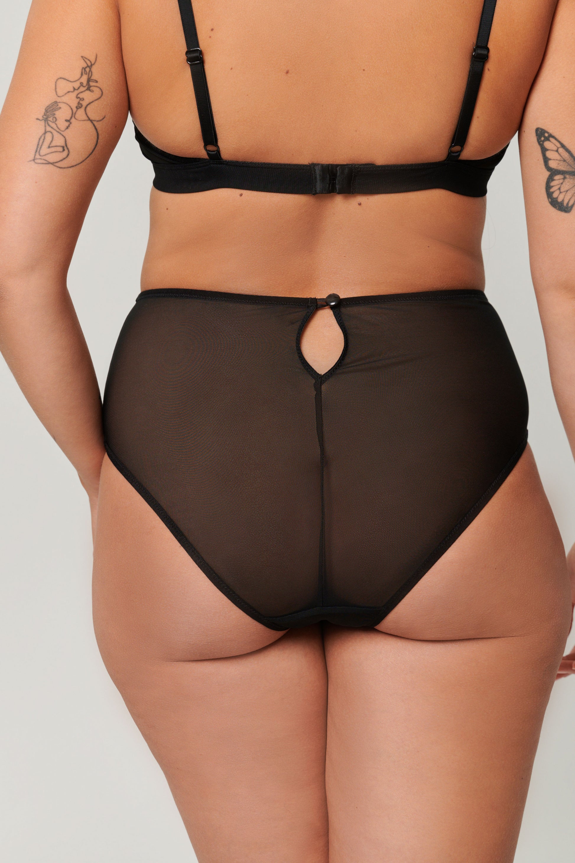 Mesh Brief Black