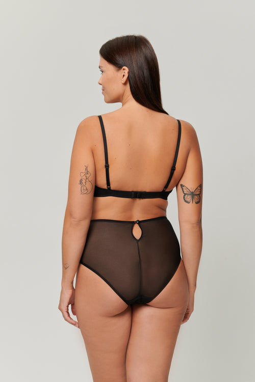 Mesh Sheer Bra
