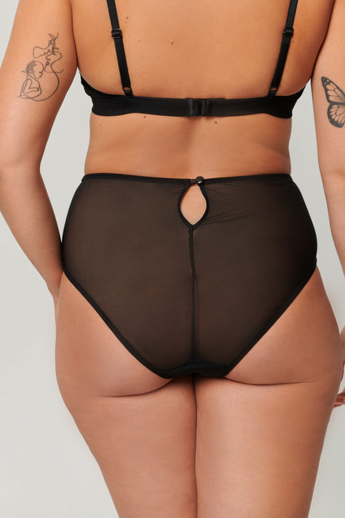 Mesh Brief Black
